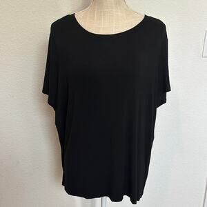 Torrid Super Soft Knit Black Women's Top Size 1X